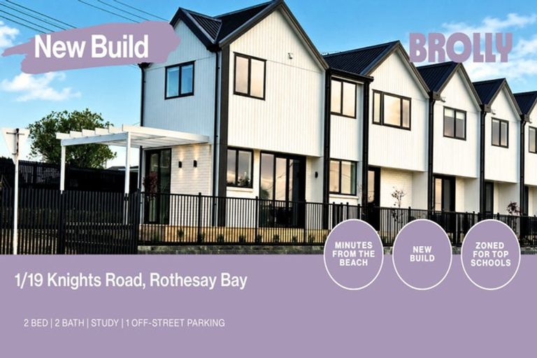 Photo of property in 1/19 Knights Road, Rothesay Bay, Auckland, 0630