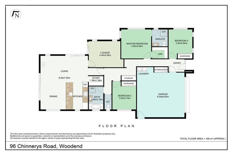 Photo of property in 96 Chinnerys Road, Woodend, 7610