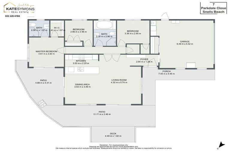 Photo of property in 7 Parkdale Close, Snells Beach, 0920