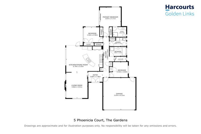 Photo of property in 5 Phoenicia Court, The Gardens, Auckland, 2105