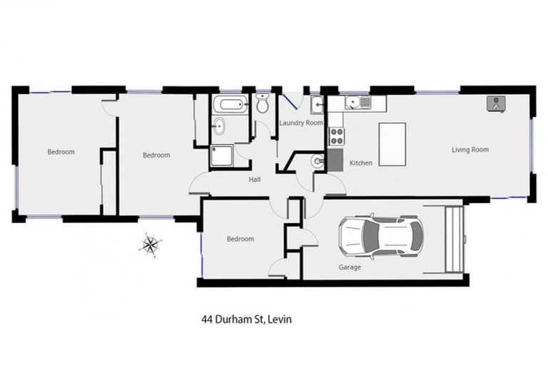 Photo of property in 44 Durham Street, Levin, 5510