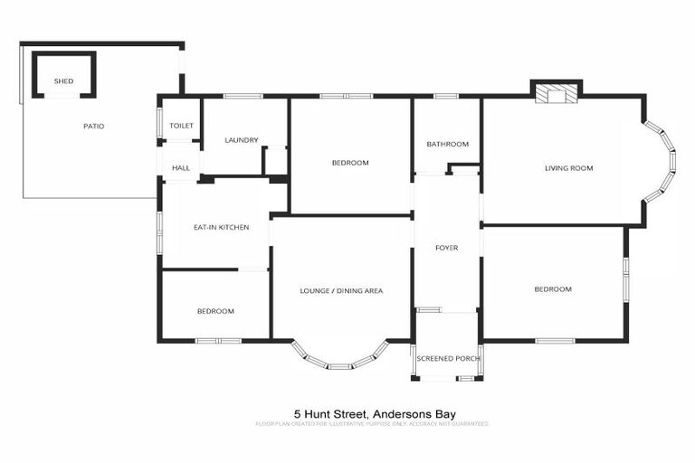 Photo of property in 5 Hunt Street, Andersons Bay, Dunedin, 9013