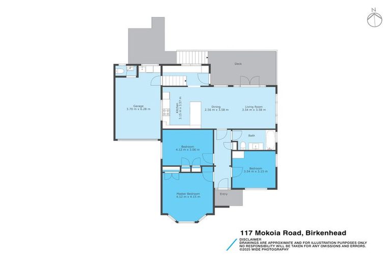 Photo of property in 117 Mokoia Road, Birkenhead, Auckland, 0626