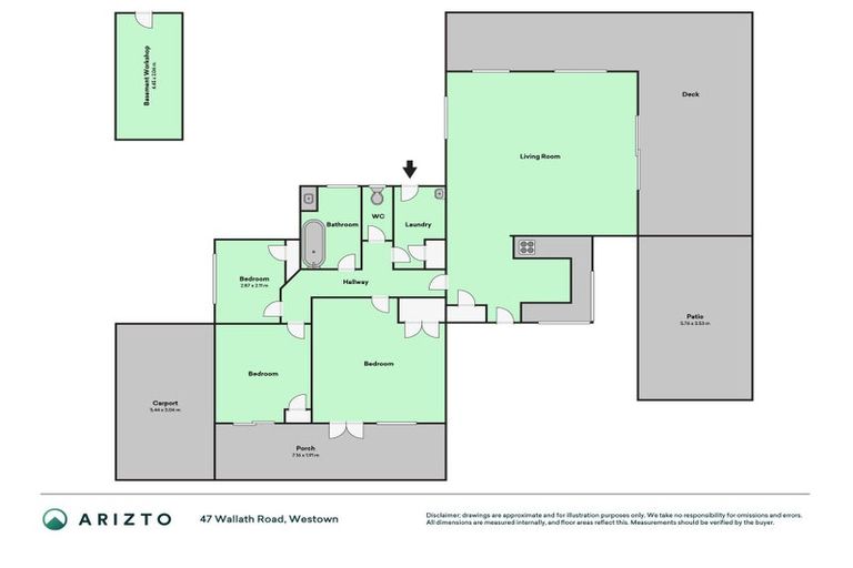 Photo of property in 47 Wallath Road, Westown, New Plymouth, 4310