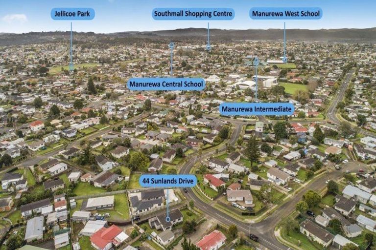 Photo of property in 44 Sunlands Drive, Manurewa, Auckland, 2102