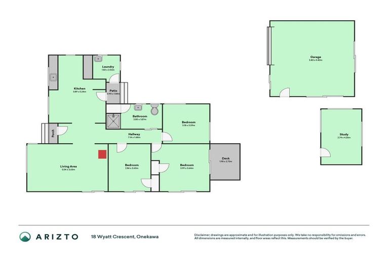 Photo of property in 18 Wyatt Avenue, Onekawa, Napier, 4110
