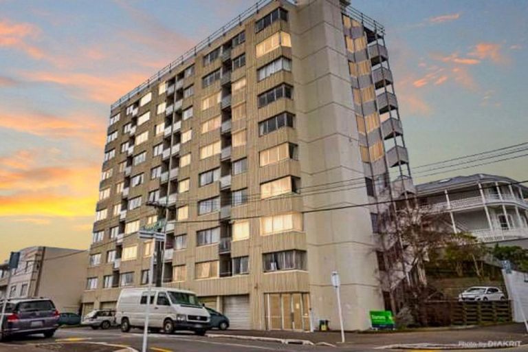 Photo of property in Melksham Towers, 704/131 Brougham Street, Mount Victoria, Wellington, 6011