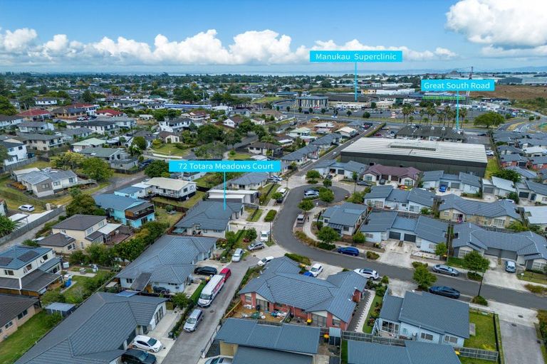Photo of property in 72 Totara Meadows Court, Wiri, Auckland, 2104