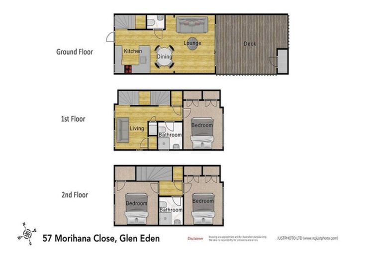 Photo of property in 57 Morihana Close, Glen Eden, 0602