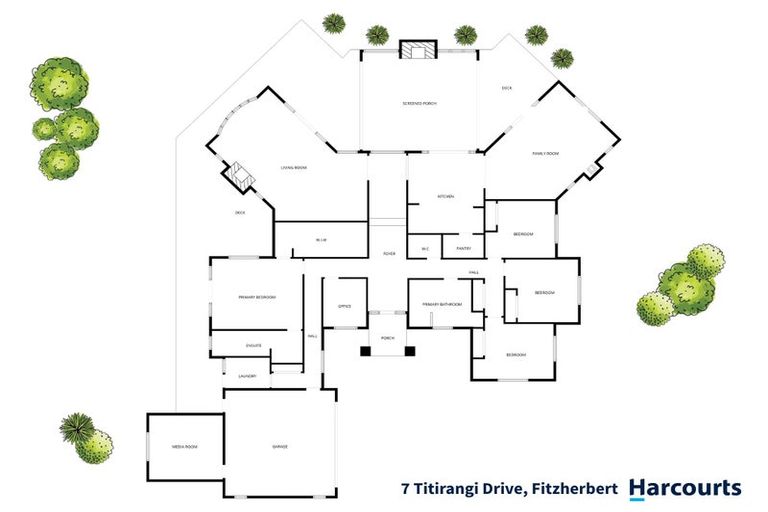 Photo of property in 7 Titirangi Drive, Fitzherbert, Palmerston North, 4471