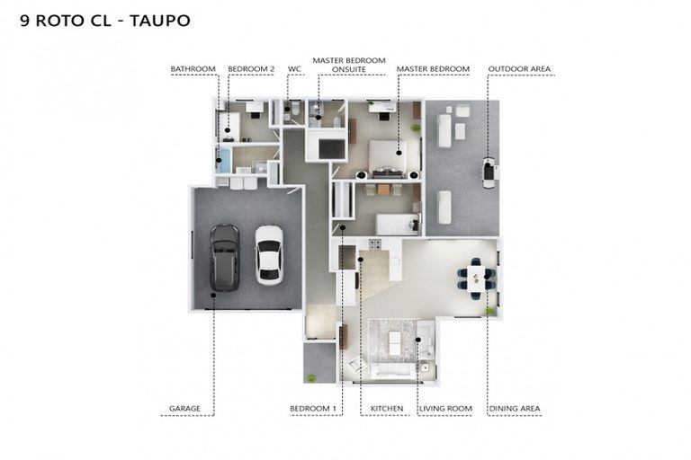 Photo of property in 9 Roto Close, Wharewaka, Taupo, 3330