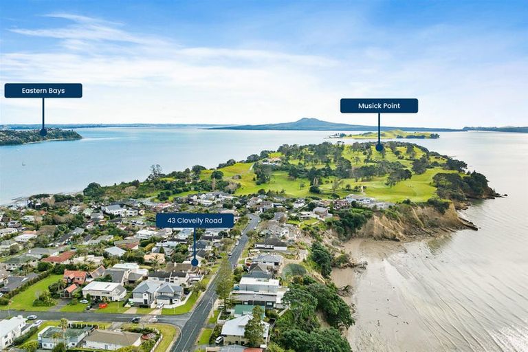 Photo of property in 43 Clovelly Road, Bucklands Beach, Auckland, 2012