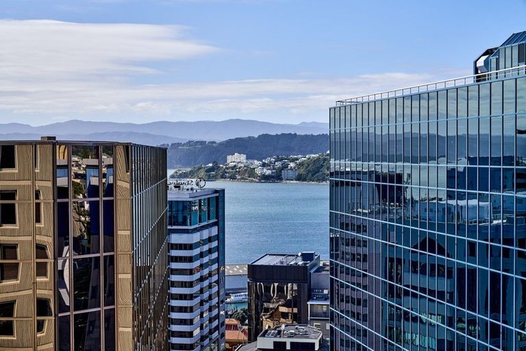 Photo of property in Terrace Garden Apartments, 13d/120 The Terrace, Wellington Central, Wellington, 6011