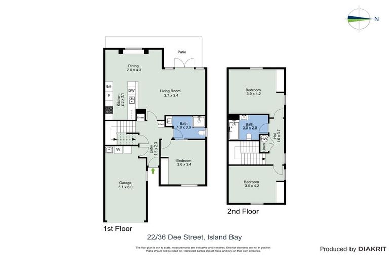 Photo of property in 22/36 Dee Street, Island Bay, Wellington, 6023