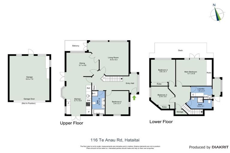 Photo of property in 116 Te Anau Road, Hataitai, Wellington, 6021