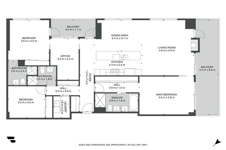 Photo of property in Maison Apartments, 406/16 Huron Street, Takapuna, Auckland, 0622