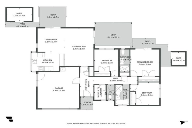 Photo of property in 1/5 Golfland Drive, Golflands, Auckland, 2013