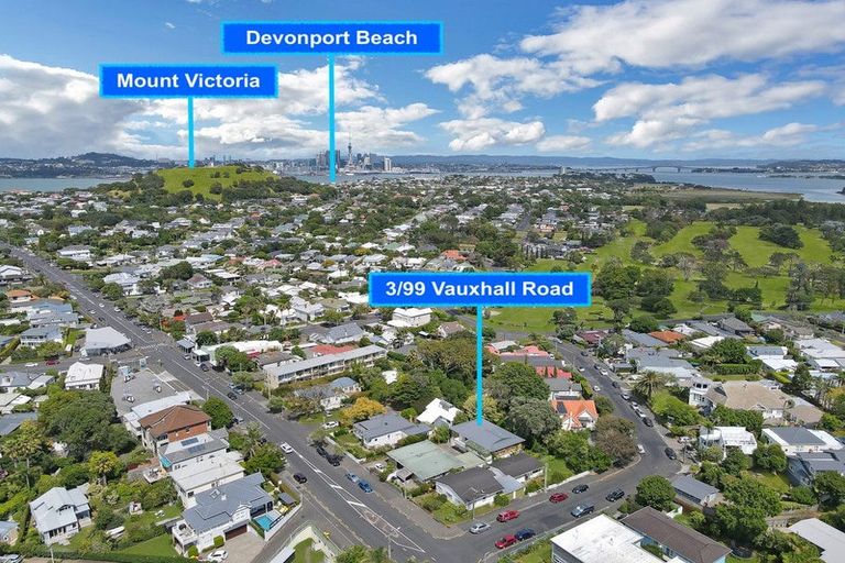 Photo of property in 3/99 Vauxhall Road, Devonport, Auckland, 0624