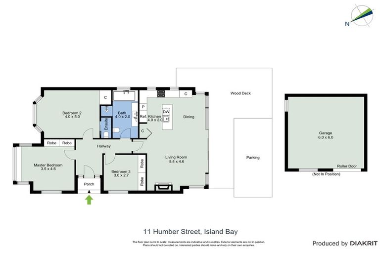 Photo of property in 11 Humber Street, Island Bay, Wellington, 6023