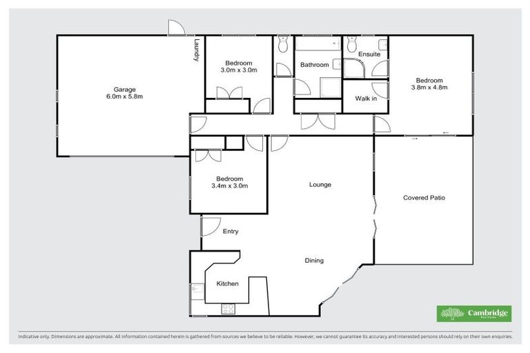 Photo of property in 11a Fairburn Place, Leamington, Cambridge, 3432