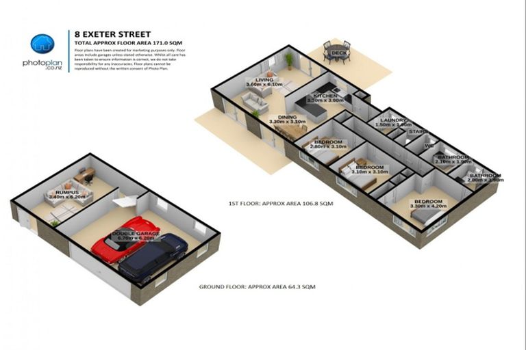 Photo of property in 8 Exeter Street, Glenview, Hamilton, 3206