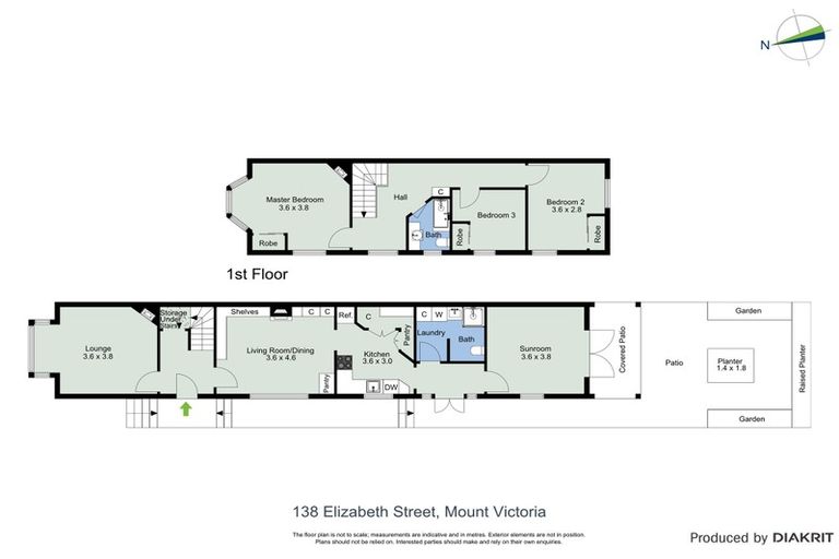 Photo of property in 138 Elizabeth Street, Mount Victoria, Wellington, 6011