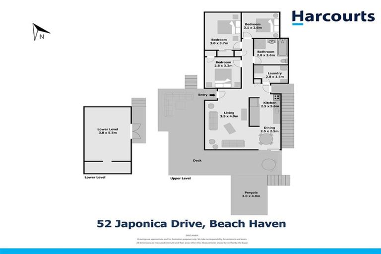 Photo of property in 52 Japonica Drive, Beach Haven, Auckland, 0626