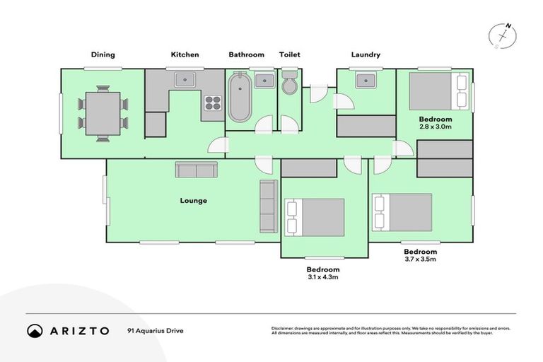 Photo of property in 91 Aquarius Drive, Kawaha Point, Rotorua, 3010