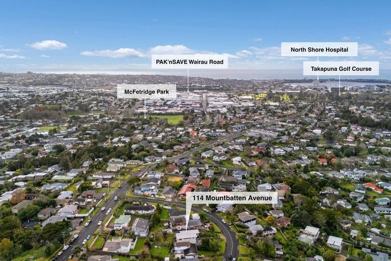 Photo of property in 114 Mountbatten Avenue, Hillcrest, Auckland, 0627