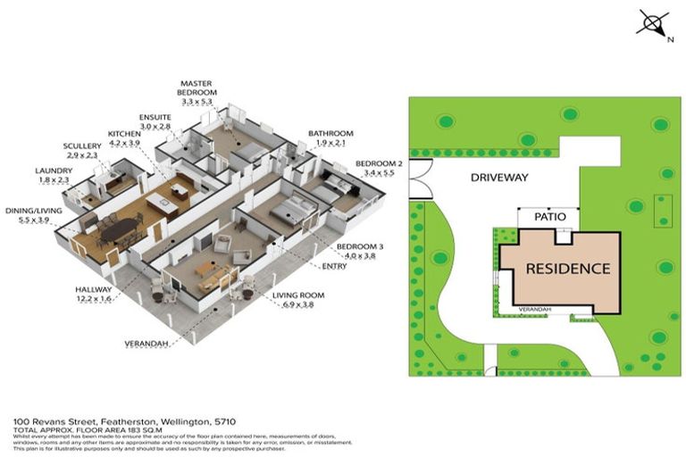 Photo of property in 100 Revans Street, Featherston, 5710