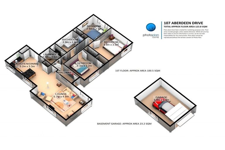 Photo of property in 107 Aberdeen Drive, Dinsdale, Hamilton, 3204