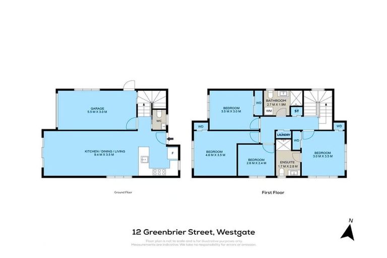 Photo of property in 12 Greenbrier Street, Westgate, 0814