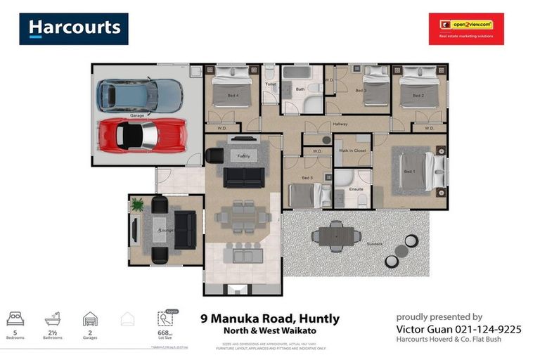 Photo of property in 9 Manuka Road, Huntly, 3700