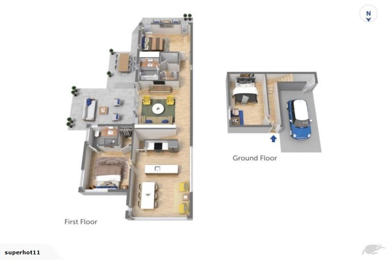 Photo of property in 8a Wairata Place, Te Atatu South, Auckland, 0610