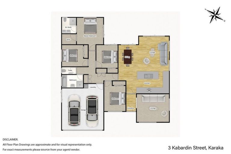 Photo of property in 3 Kabardin Street, Karaka, Papakura, 2113