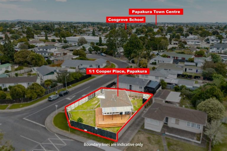 Photo of property in 1/1 Cooper Place, Papakura, 2110