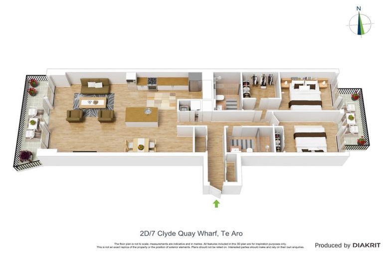 Photo of property in Clyde Quay Wharf, 2d/1 Clyde Quay Wharf, Te Aro, Wellington, 6011