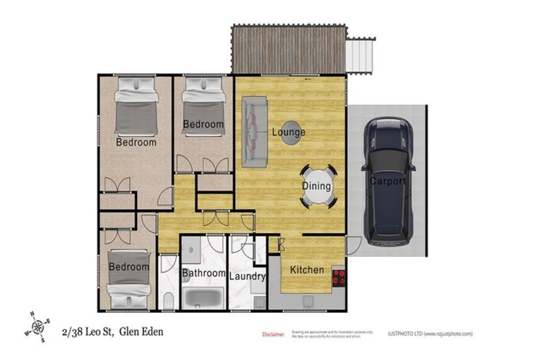 Photo of property in 2/38 Leo Street, Glen Eden, Auckland, 0602