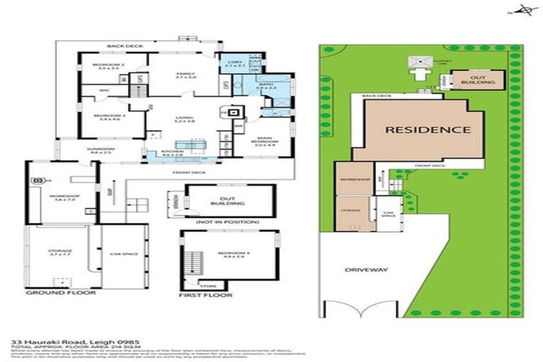 Photo of property in 33 Hauraki Road, Leigh, 0985