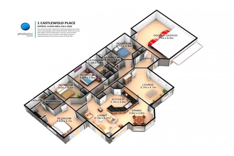 Photo of property in 1 Castlewold Place, Huntington, Hamilton, 3210