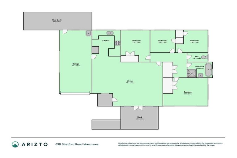 Photo of property in 63b Stratford Road, Manurewa, Auckland, 2105