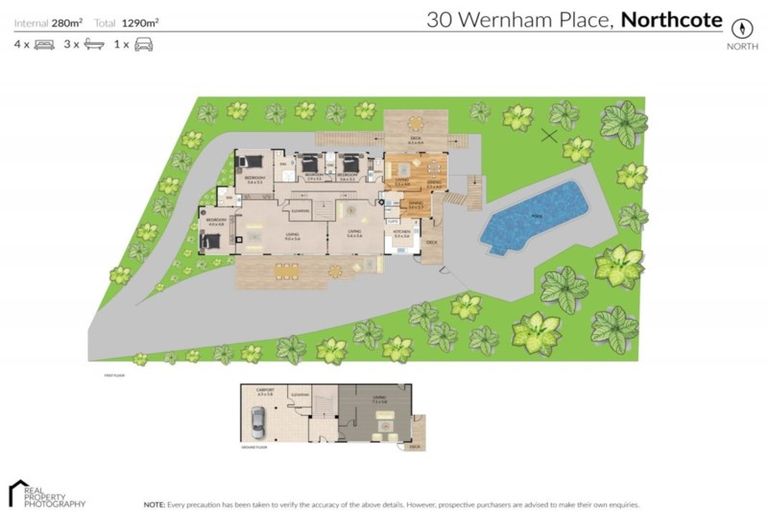 Photo of property in 30 Wernham Place, Northcote, Auckland, 0626