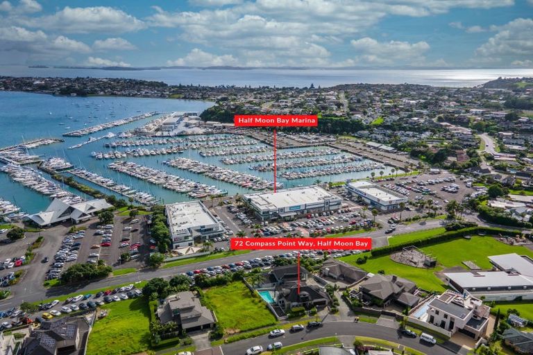 Photo of property in 72 Compass Way, Half Moon Bay, Auckland, 2012