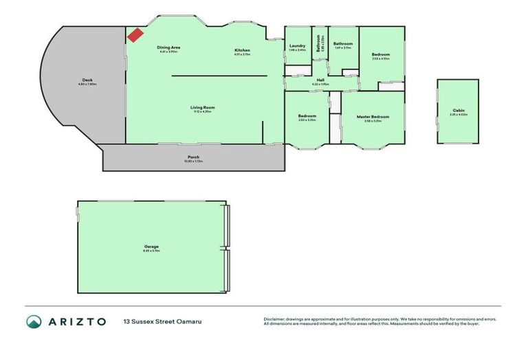 Photo of property in 13 Sussex Street, Weston, Oamaru, 9401