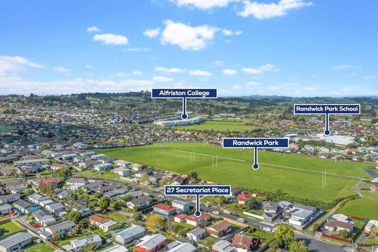 Photo of property in 27 Secretariat Place, Randwick Park, Auckland, 2105