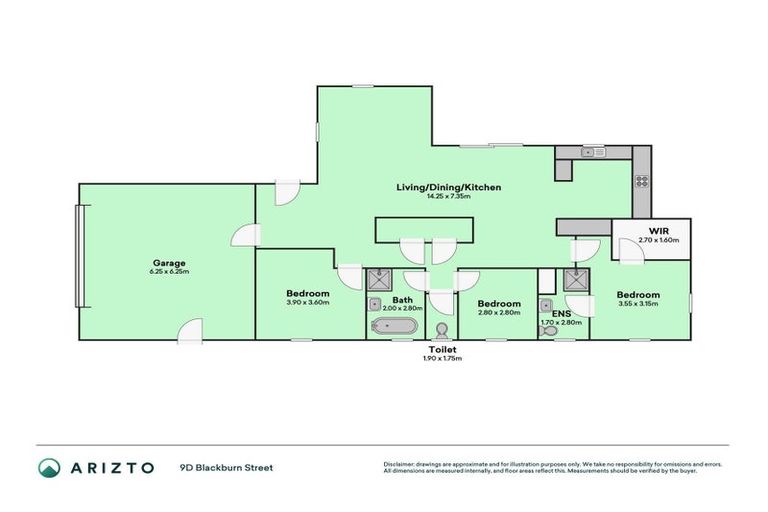 Photo of property in 9d Blackburn Street, Kaiapoi, 7630