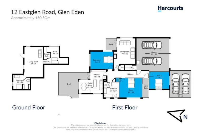 Photo of property in 12 Eastglen Road, Glen Eden, Auckland, 0602