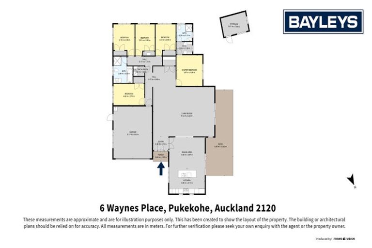 Photo of property in 6 Waynes Place, Pukekohe, 2120