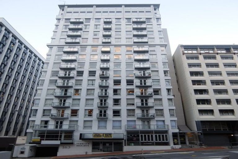 Photo of property in Terrace Heights Apartments, 3d/163 The Terrace, Wellington Central, Wellington, 6011