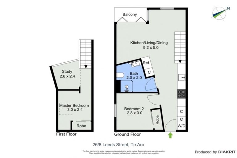 Photo of property in Hannahs Corner, 26/8 Leeds Street, Te Aro, Wellington, 6011